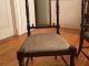Pair of English antique bedroom chairs - image 3