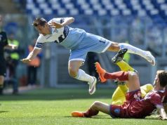 Yesterday Lazio overtook Roma in the Seria A Italian football championship