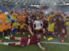 Roma wins derby and qualifies for Champions League