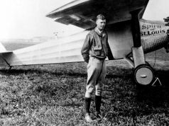 20-21 May 1927. Charles Lindbergh first transatlantic solo flight