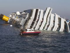 Raising the Costa Concordia: A Time Lapse