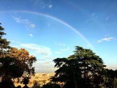 Rainbow over Rome