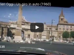 1960. Driving through Rome
