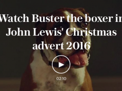 John Lewis Christmas Advert 2016 - #BusterTheBoxer