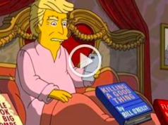 Trump's first 100 days in office according to the Simpsons