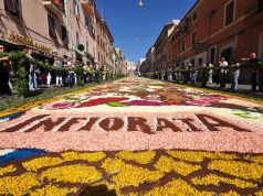 Genzano flower festival near Rome
