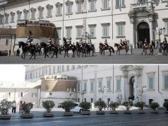 Anti-terrorism measures at Rome's Quirinal Palace