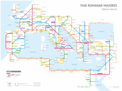 Roads built by the Romans