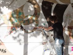 Lucy McLauchlan mural for Rome's Forgotten Project