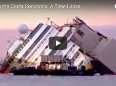 Costa Concordia Time laps