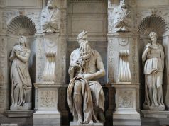 Michelangelo's statue of Moses in Rome