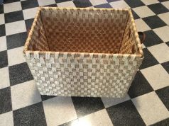 Large Moroccan Straw Basket