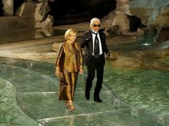 Fendi pays tribute to Lagerfeld with Rome catwalk
