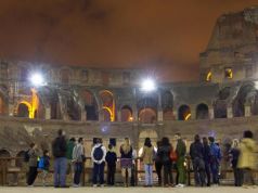 Moonlight tours of the Colosseum in Rome