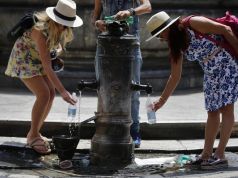 Hot weather returns to Rome