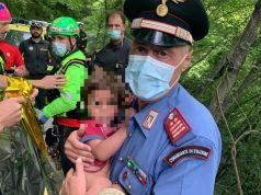 Italy: Toddler missing since Monday night found alive