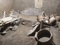 Pompeii unearths slave chamber intact
