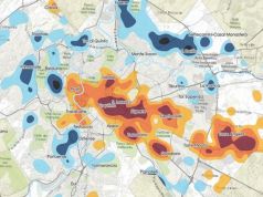 Rome map shows areas where Lazio and Roma fans live