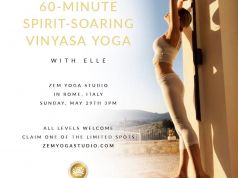 FREE Yoga Class in Rome with Elle