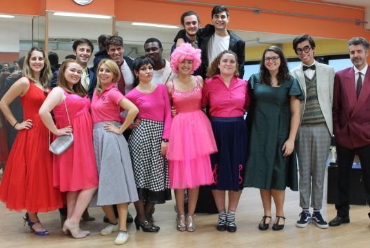 Arts in English stages Grease in Rome theatre
