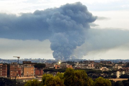 Malagrotta: Rome faces new rubbish crisis after fire destroys waste plant