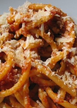 Bucatini all'amatriciana recipe