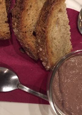 Paté di fegatini di pollo allo zenzero