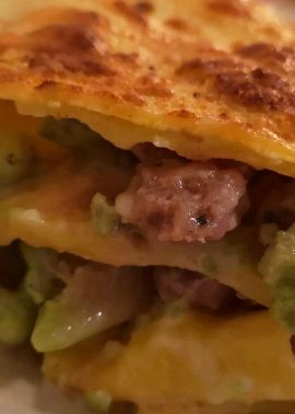 Rome recipe: Sausage and Broccoli Lasagne