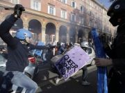 Clashes in Rome during anti-austerity protests
