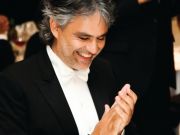 Andrea Bocelli gives charity concert in Rome