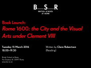 Book Launch: Rome 1600: the City and the Visual Art...