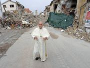 Pope visits earthquake-hit Amatrice