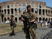 Rome on terror alert