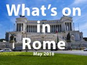 May 2018 events in Rome