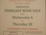 February Book Sale at St. Patrick's English Language Library