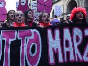 Italy strikes for International Women's Day