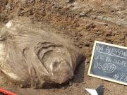 Rome unearths marble bust at Roman Forum