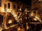 Night of Candles at Vallerano near Rome