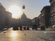 Timelapse video of empty Rome in lockdown