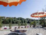 Rome's riverside beach Tiberis returns for third year
