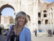 Afternoon (beat the heat!)  Colosseum tour for kids in English with Amy