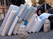 Rome mayor's fury over 15 mattresses dumped on street near Vatican