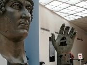 Paris sends Rome missing finger from giant statue of Roman emperor