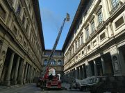 Florence's Uffizi Gallery evacuated due to smoke from roof