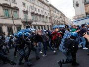 Rome protest over Italy's covid Green Pass turns violent
