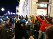 Italy No Green Pass protests in Trieste and Milan