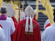Pope celebrates Palm Sunday Mass in St Peter's Square for first time in two years