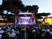 Summertime jazz festival in Rome