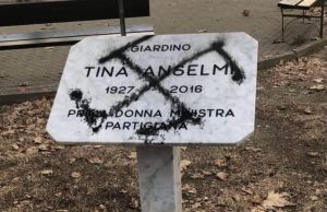 Outrage in Italy over swastika on Tina Anselmi plaque