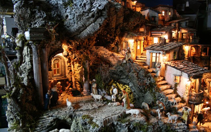 Christmas Cribs In Rome Wanted In Rome